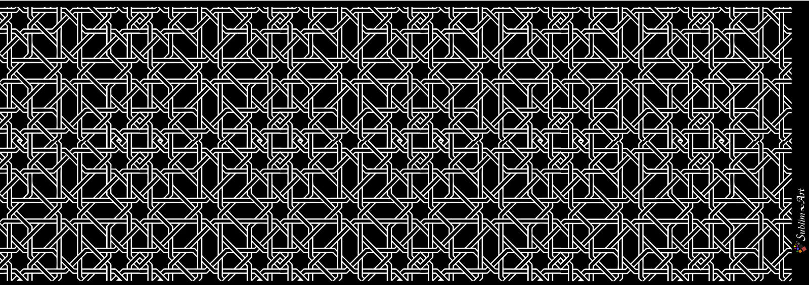 SUBLIMART: Geometric - Porcelain Soy Wax Candle (Design #GEO28)