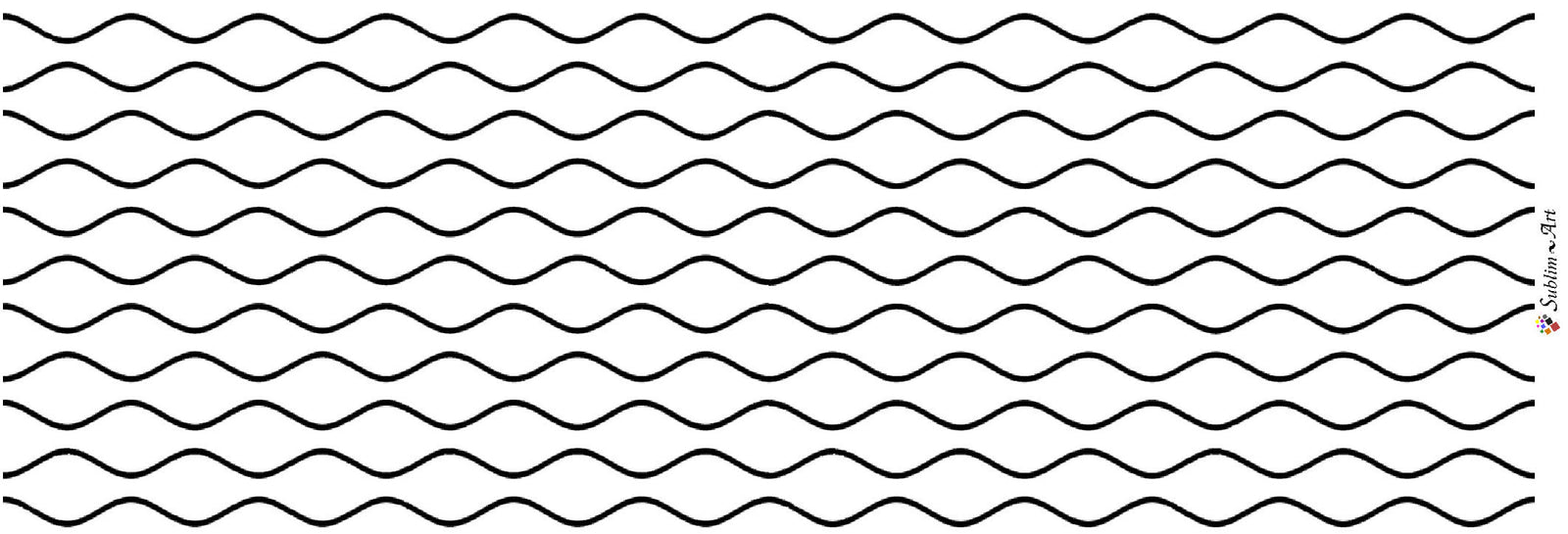 SUBLIMART: Line Art - Porcelain Soy Wax Candle (Design #LIN09)