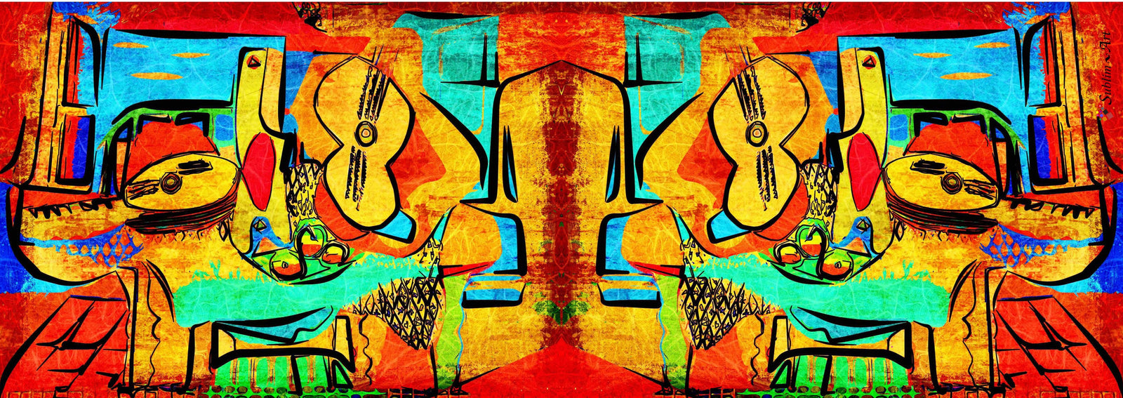 SUBLIMART: Modernism - Porcelain Soy Wax Candle (Design #PIC35)