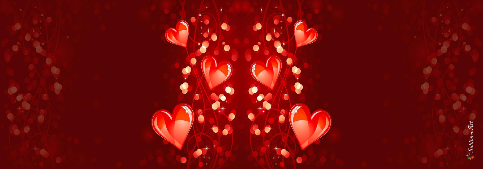 SUBLIMART: Love - Soy Wax Candle (Design #VAL07) - artisticaitalian.com