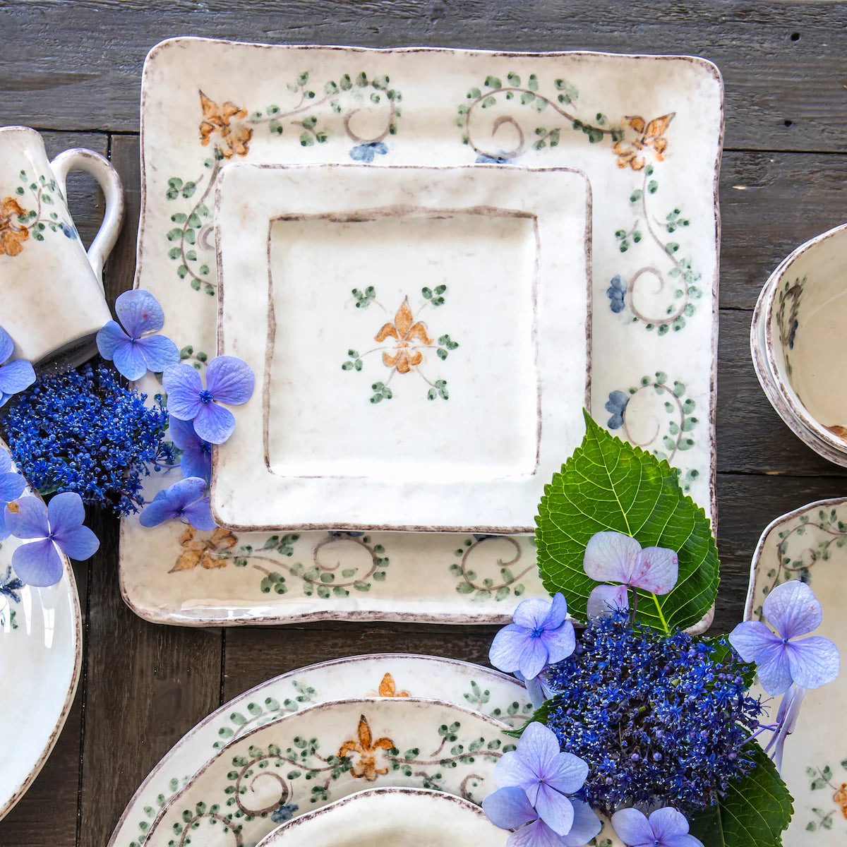 ARTE ITALICA: Medici Square Salad/Dessert Plate