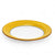 MONOCOLORE: Hand Painted Tray/Saucer for Large Deruta Planters (7031/35) YELLOW/ORANGE