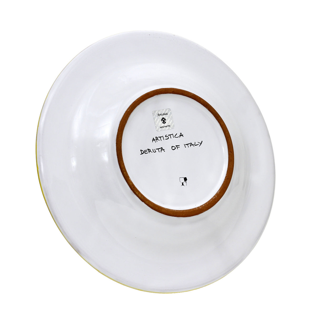 DERUTA STEMWARE PACK: Pinot Glass and Dinner Plate and Salad Plate RICCO DERUTA Design