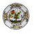 FAENZA-CARNATION: Pasta/Soup Scalloped Rimmed Bowl Plate