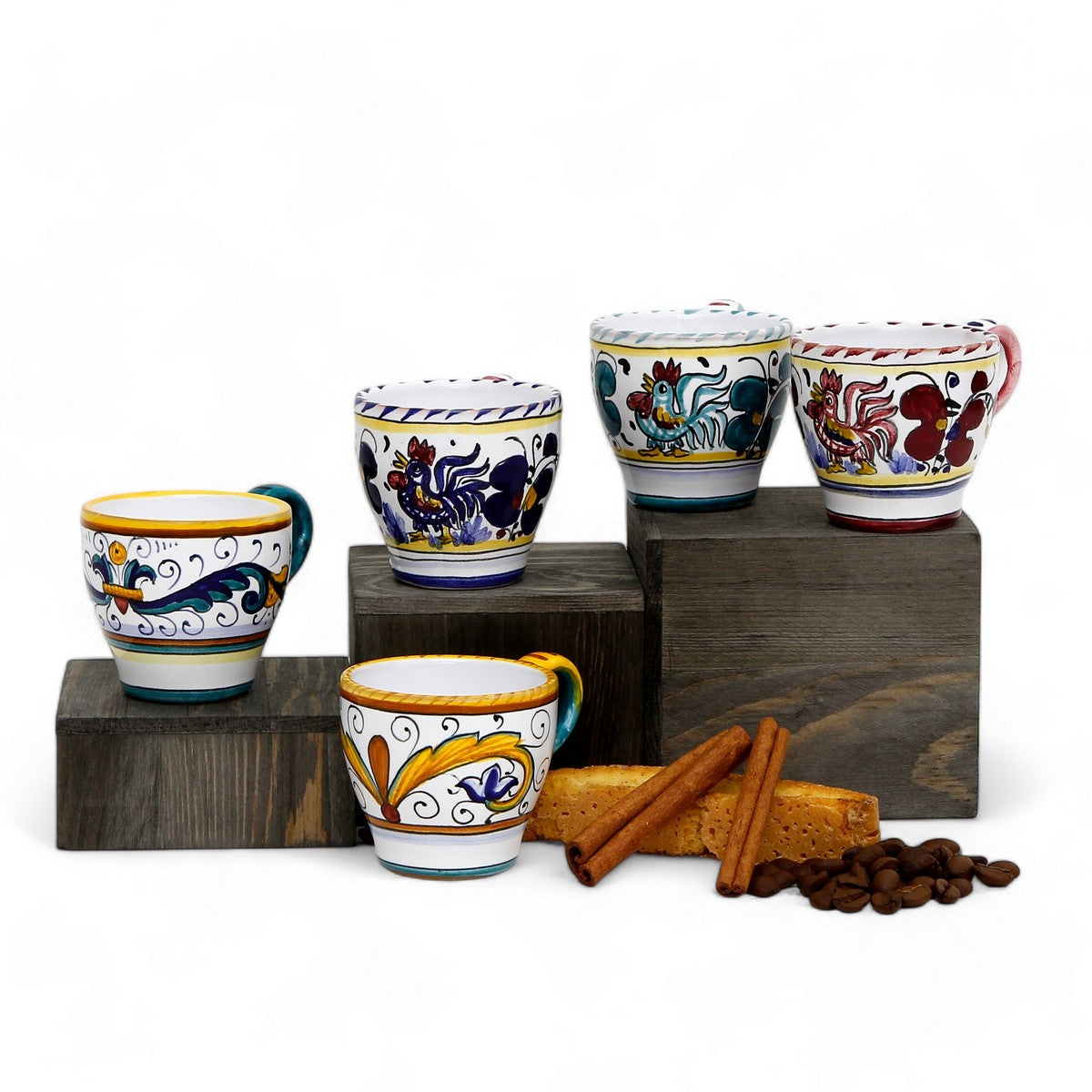 PERUGINO RAFFAELLESCO: Shaped Espresso Cup (3 Oz)