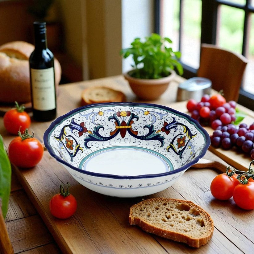 VECCHIA DERUTA: Serving Salad/Pasta Bowl - artisticaitalian.com