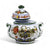 FAENZA-CARNATION: Sugar bowl [R]