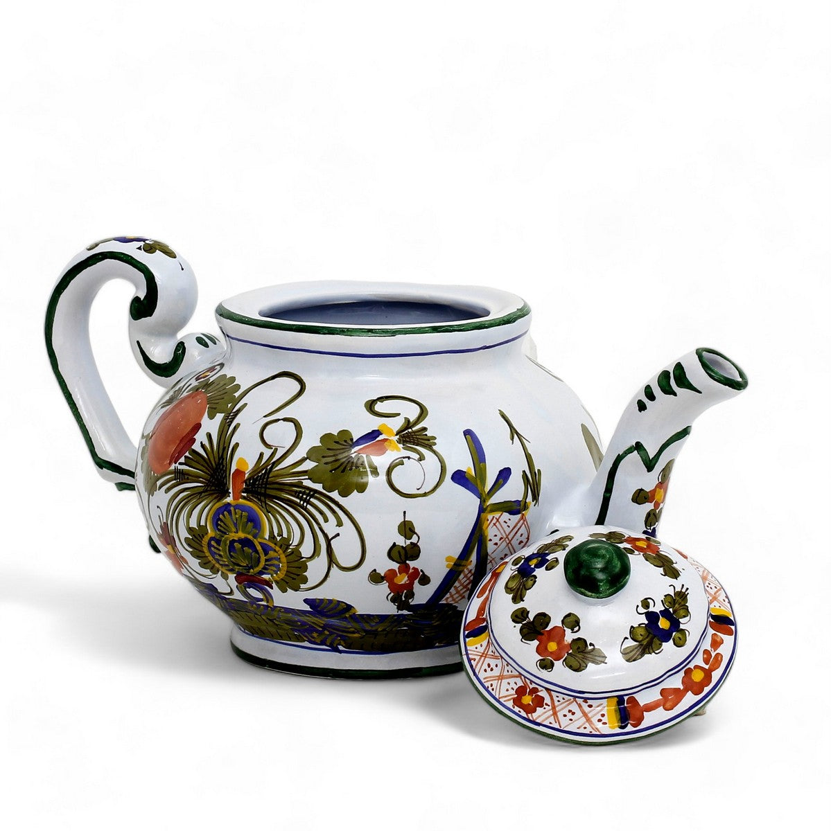 FAENZA-CARNATION: Tea Pot (5 Cups - 40 Fl Oz - 1.15 Liter)
