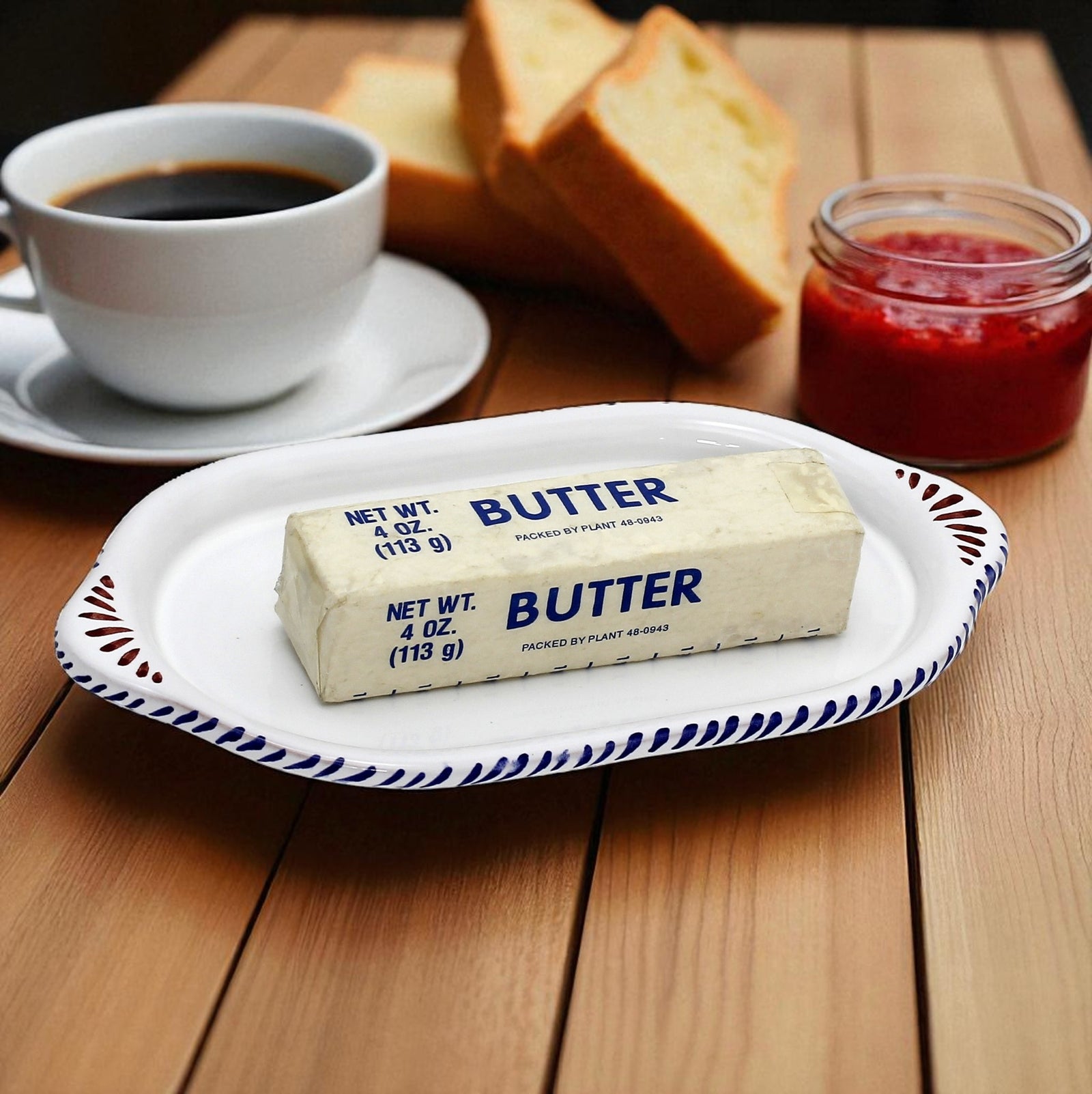 ORVIETO BLUE ROOSTER: Oval/Oblong Small Tray - artisticaitalian.com