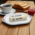 ORVIETO GREEN ROOSTER: Oval/Oblong Small Tray - artisticaitalian.com