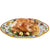 RAFFAELLESCO DELUXE: Hexagonal Extra Large Hexagonal Serving Oval Turkey/Ham Platter