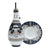 GIFT BOX: With Deruta Olive Oil Dispenser + Saucer/Dipping Bowl + EVOO bottle - DERUTA VARIO BLUE design