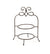 METAL STAND:  2 Tier Metal Plate Rack