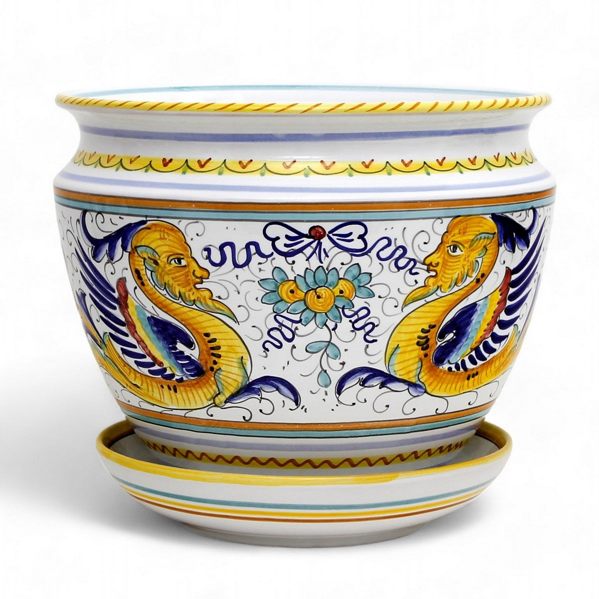 RAFFAELLESCO DELUXE: Luxury Cachepot Planter MED