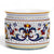 RICCO DERUTA DELUXE: Cylindrical Cover Pot Ricco Deruta Design - Cachepot Planter (Large)