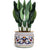 RICCO DERUTA DELUXE: Cylindrical Cover Pot Ricco Deruta Design - Cachepot Planter (Large)
