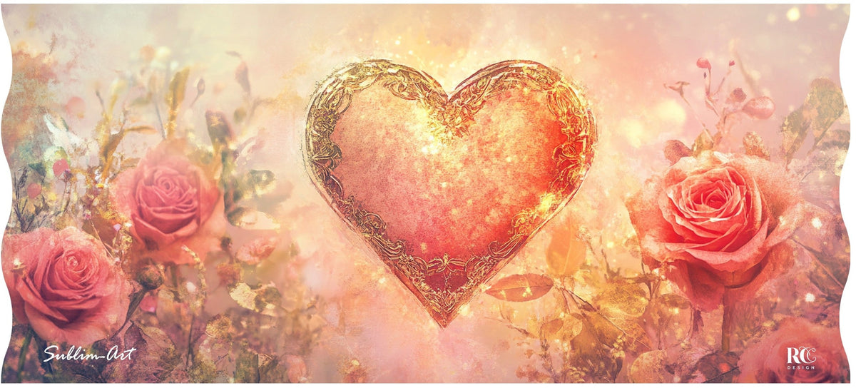 SUBLIMART: Love.ly - Soy Wax Candle 'Enchanting Pink Heart'