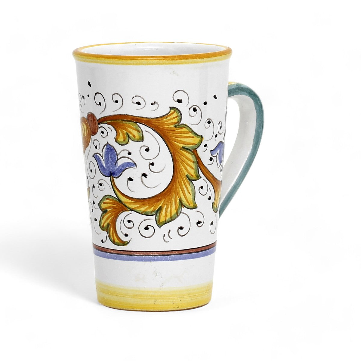 PERUGINO: Tall Latte Mug with handle (16 Oz.)