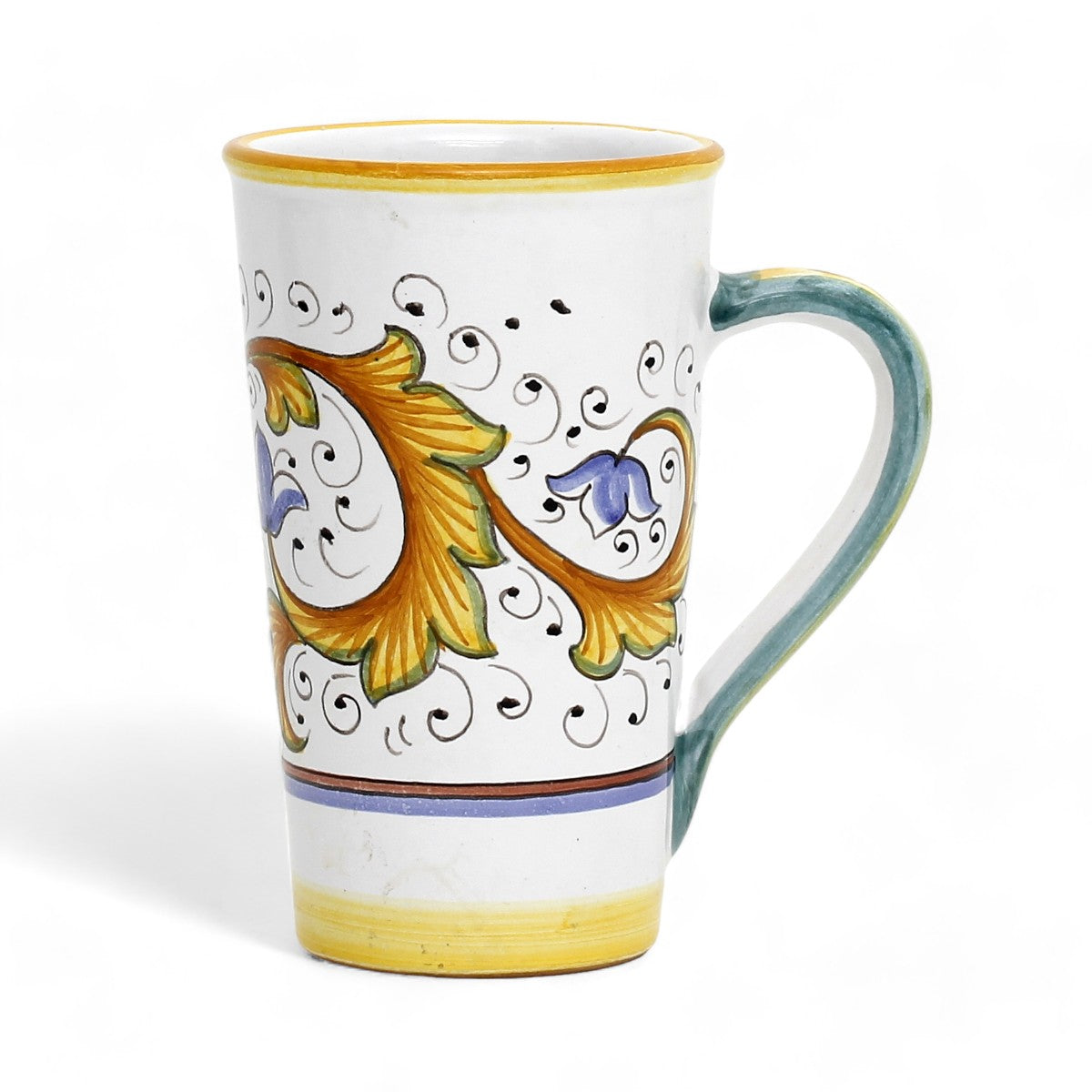 PERUGINO: Tall Latte Mug with handle (16 Oz.)