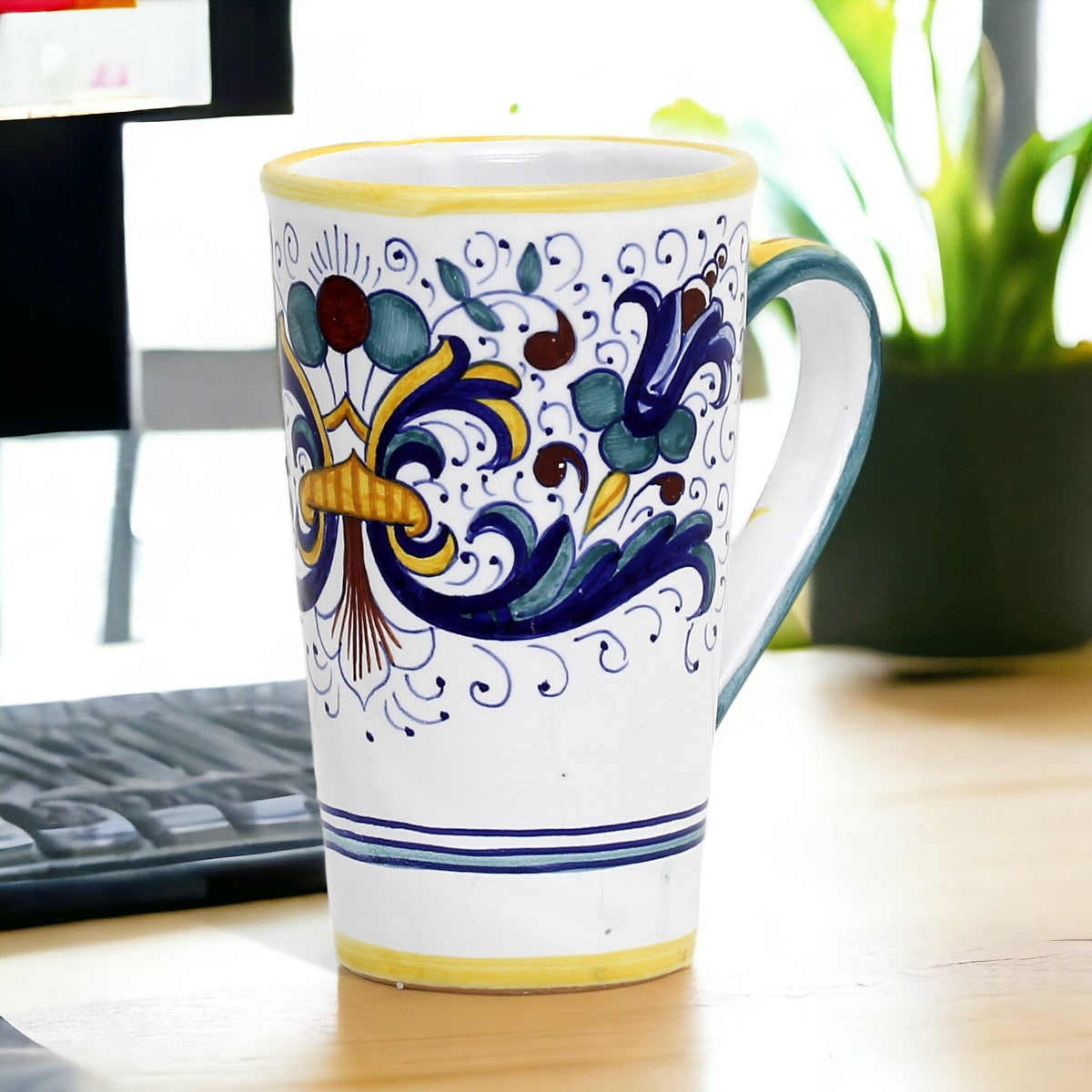 RICCO DERUTA CLASSICO: Tall Latte Mug with handle (16 Oz.)