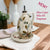 GIFT BOX: With Deruta Olive Oil Dispenser + Saucer/Dipping Bowl + EVOO bottle - DERUTA OLIVE COLORI design