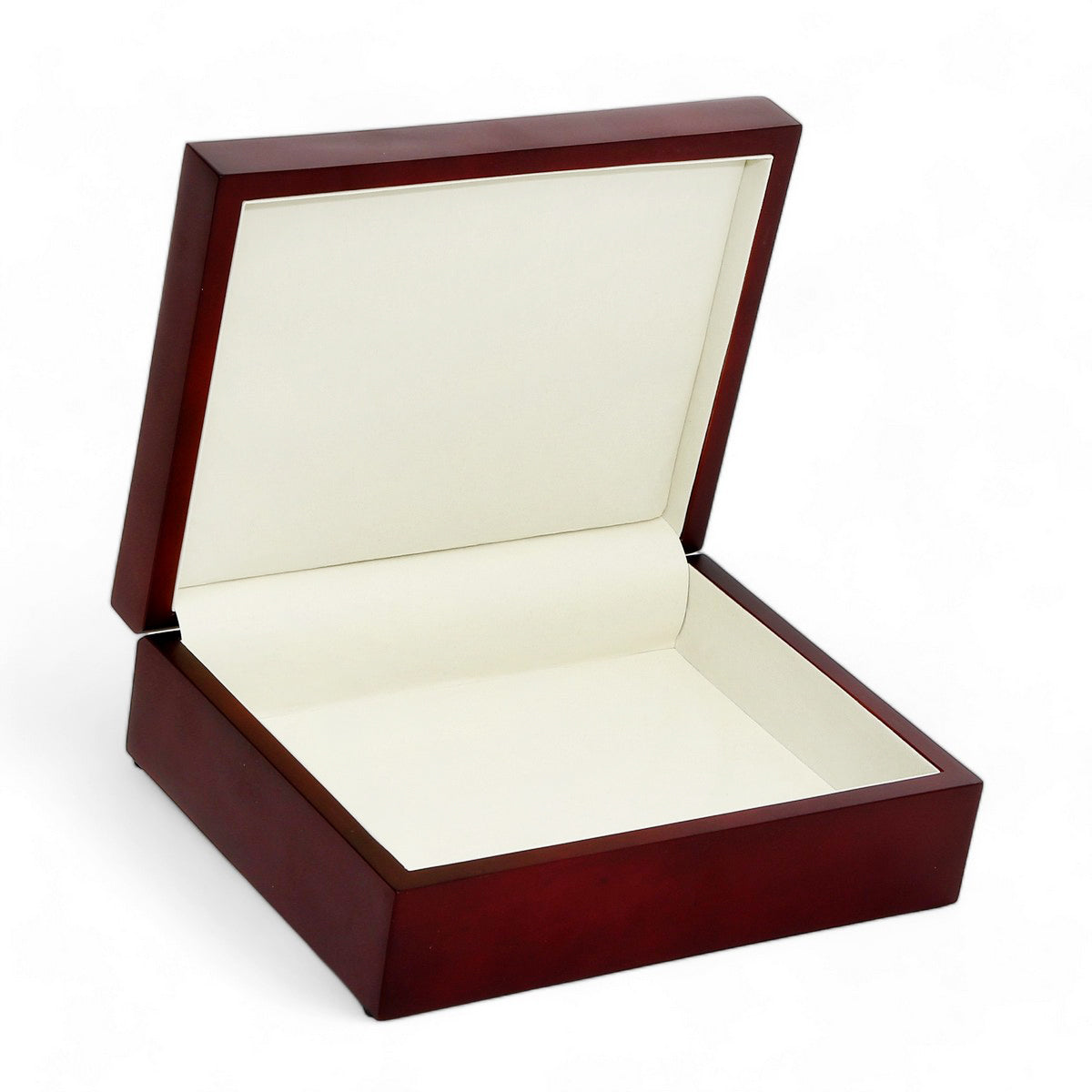 WOOD BOXES COLLECTION: Lined large wood box with printed tile - Carara White Marble by Marmo di Carrara