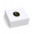 RICCO ITALIA DERUTA: WOOD BOX Lined Tea Bags Wood Box with printed tile lid - Ricco Italia Deruta Design