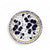 ORVIETO BLUE ROOSTER: Deruta Dipping Bowl/Coaster