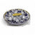 LOVE.ly Deruta Small Round Plate with 12 Baci Perugina - ORVIETO BLUE ROOSTER design