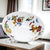 DERUTA ORNATO: Round Bowl decorated in a colorful Ricco Deruta scrollwork