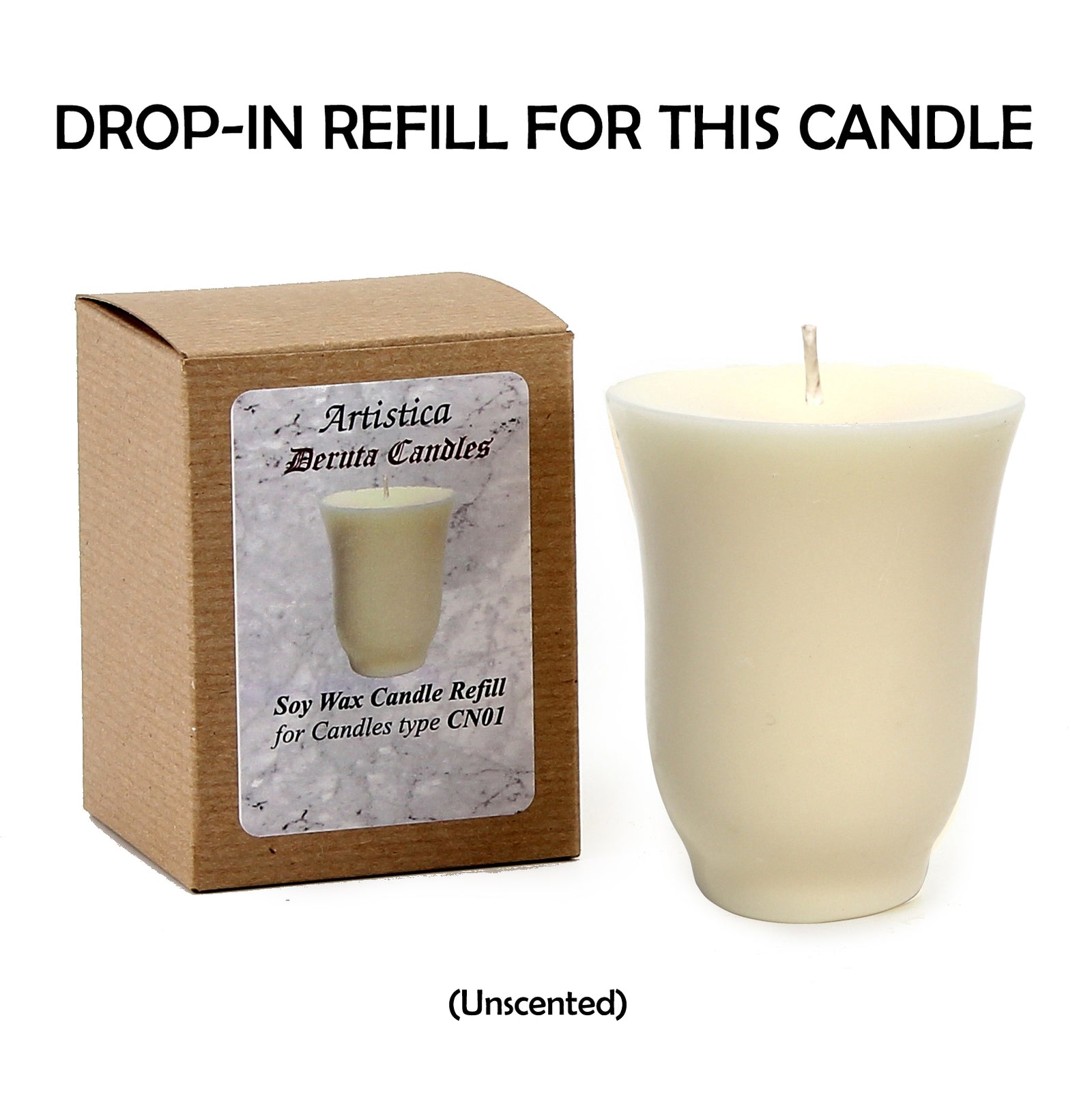 DERUTA CANDLES: Bell Cup Candle ~ Deruta Raffaellesco  Design