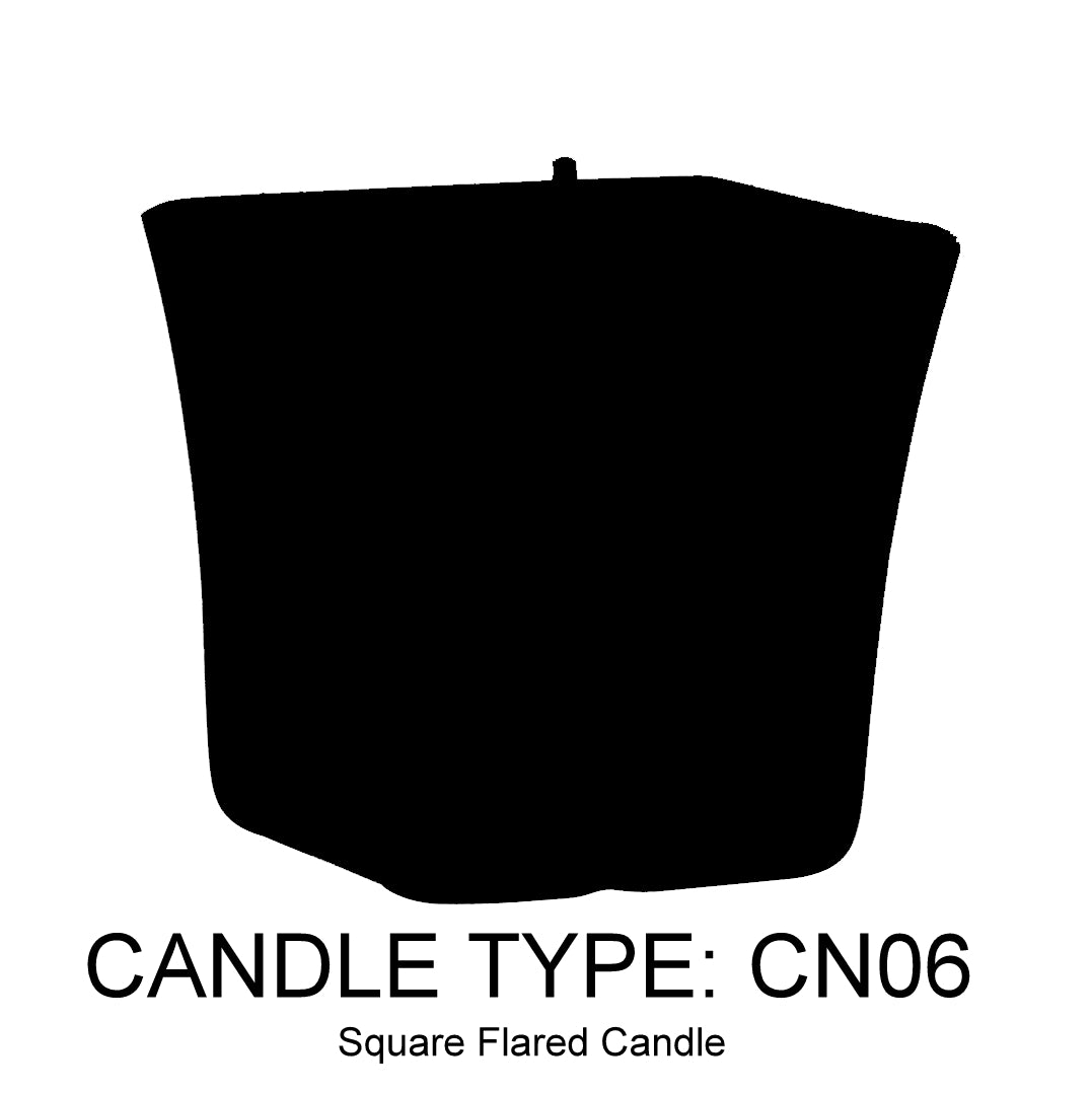 Refill for Deruta Candle #CN06 Square Flared Cup