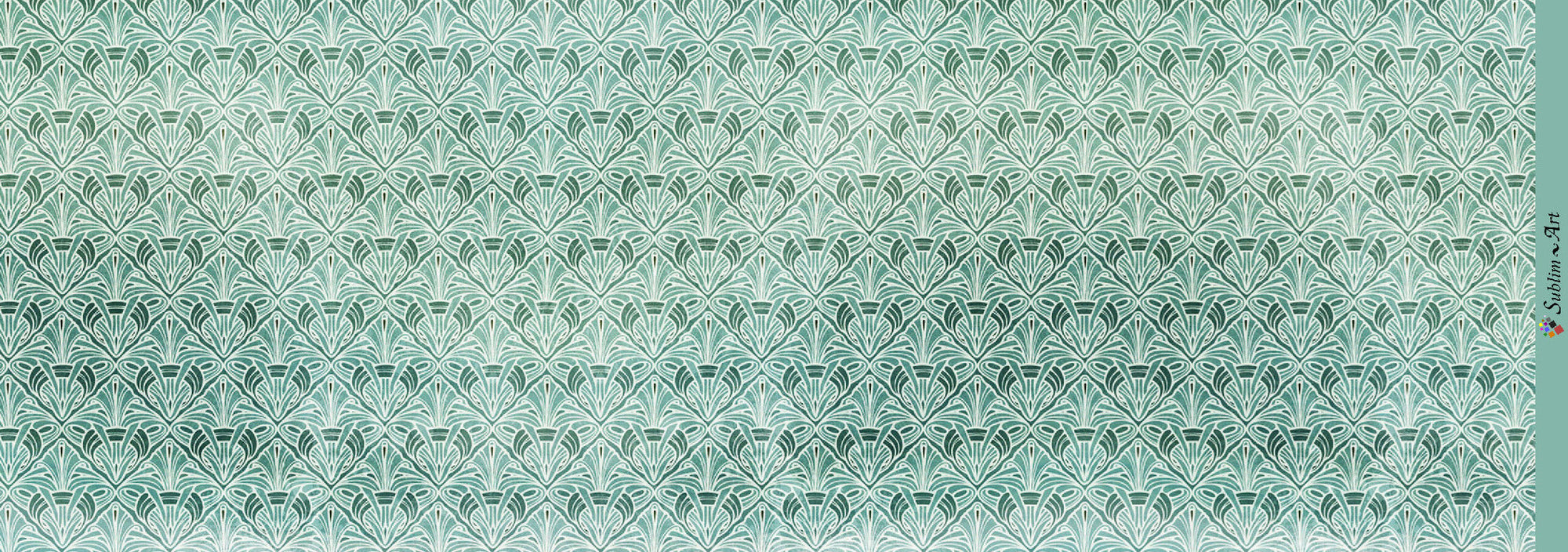 SUBLIMART: Geometric - Porcelain Soy Wax Candle (Design #GEO04)