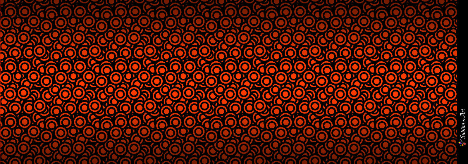 SUBLIMART: Geometric - Porcelain Soy Wax Candle (Design #GEO36)