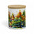 SUBLIMART:  Designer Christmas Ceramic Deluxe Bundle - 2 Mugs (Red+Green) + 1 Candle