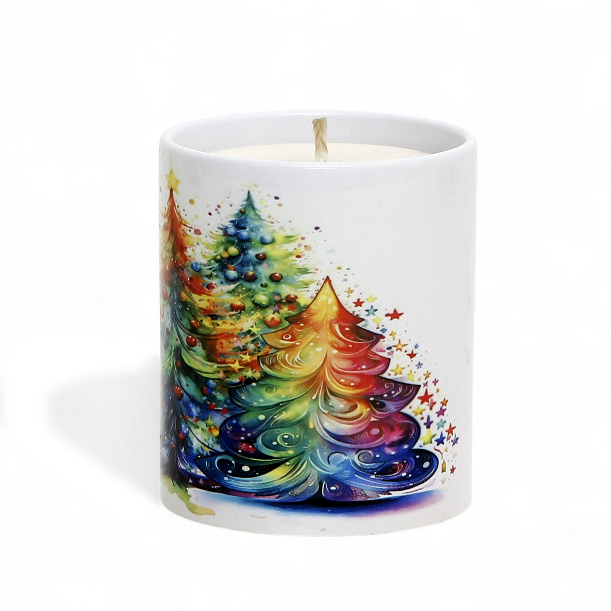 SUBLIMART: Christmas - Soy Wax Candle – Christmas tree Deluxe Design