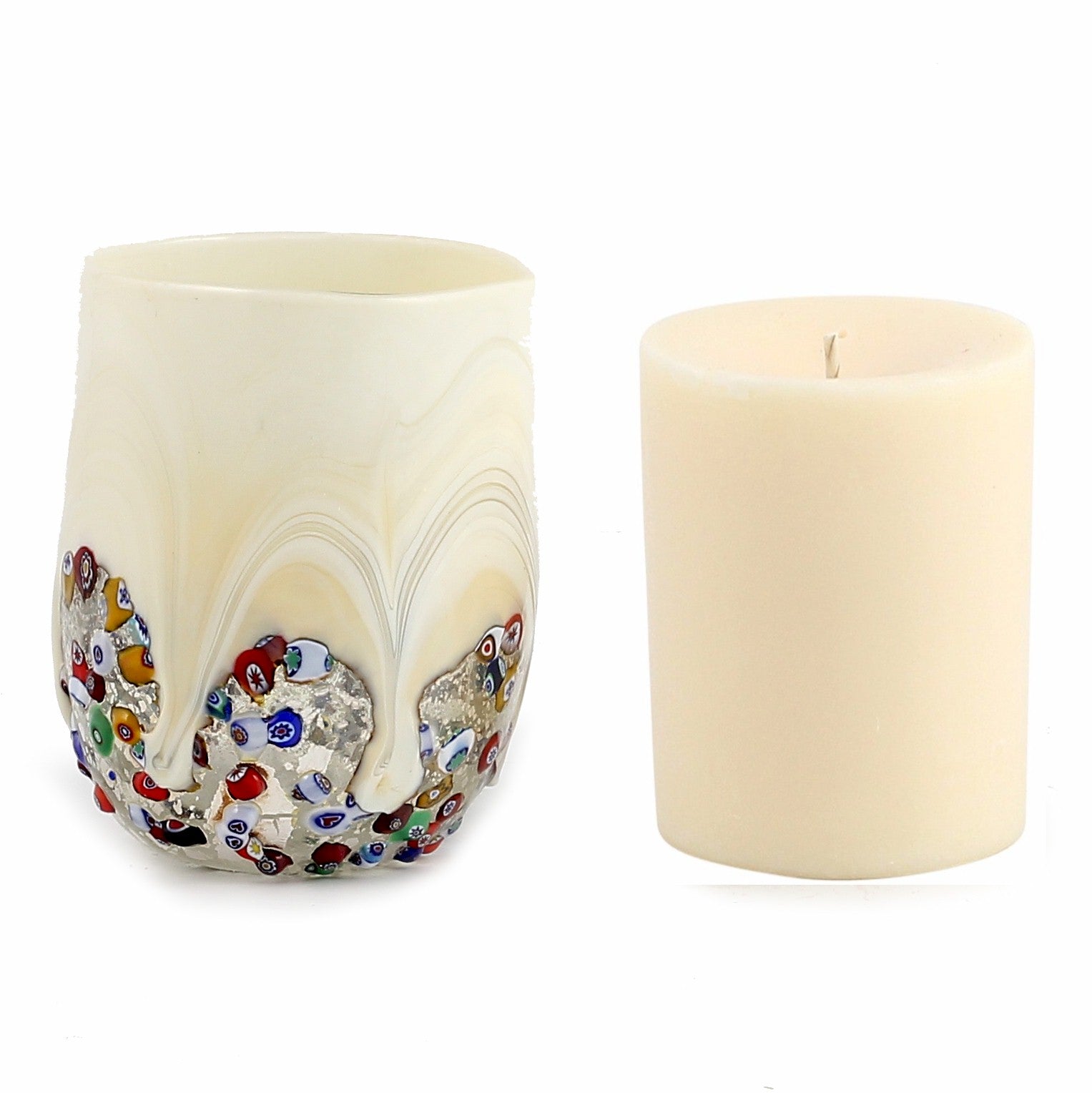 Refill for candle type #CN51 Murano Glass Candle