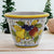 TOSCANA PLANTER: Round Tuscan planter/vase 'Campana' - Strong Terracotta indoor/outdoor freeze resistant - FRUTTA Design