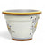 TOSCANA PLANTER: Round Tuscan planter/vase 'Campana' - Strong Terracotta indoor/outdoor freeze resistant - POSITANO Design
