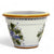 TOSCANA PLANTER: Round Tuscan planter/vase 'Campana' - Strong Terracotta indoor/outdoor freeze resistant - TUSCANIA Design