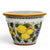 TOSCANA PLANTER: Round Tuscan planter/vase 'Campana' - Strong Terracotta indoor/outdoor freeze resistant - TUSCANIA Design