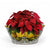 TOSCANA PLANTER: Medium Round Tuscan Lown Bowl Planter 'Ciotolone' - Strong Terracotta indoor/outdoor freeze resistant - POSITANO Design