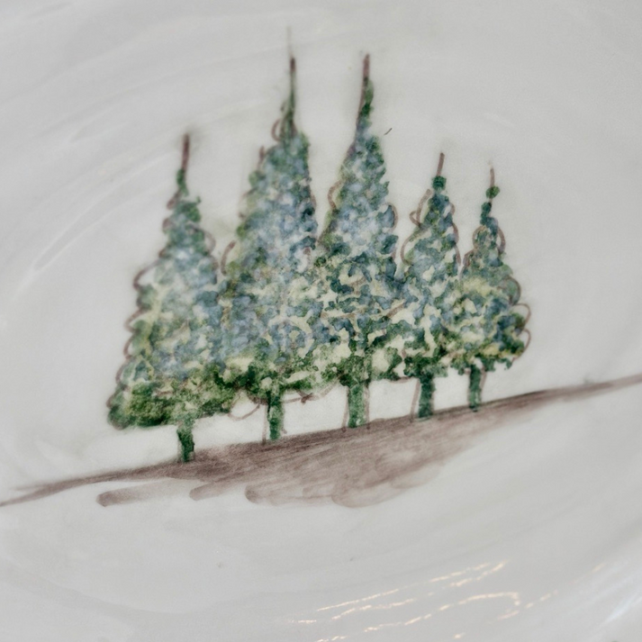 ARTE ITALICA: Natale Large Oval Platter