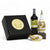 GIFT BOX: With Deruta Olive Oil Dispenser + Saucer/Dipping Bowl + EVOO bottle - RAFFAELLESCO design