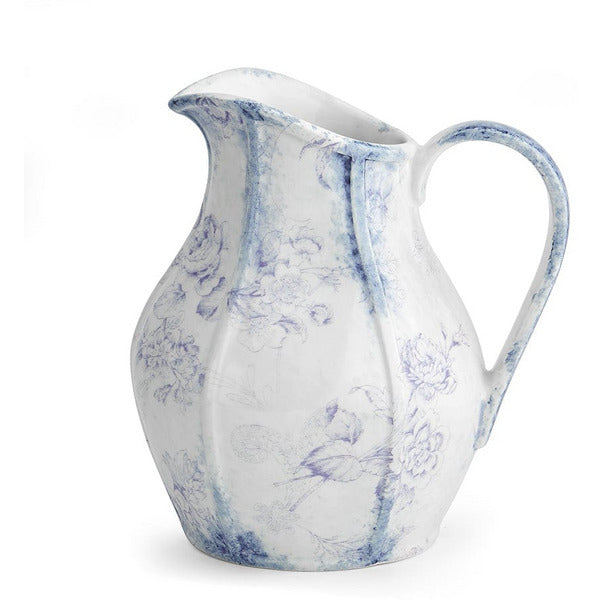 ARTE ITALICA: Giulietta Pitcher Blue/White