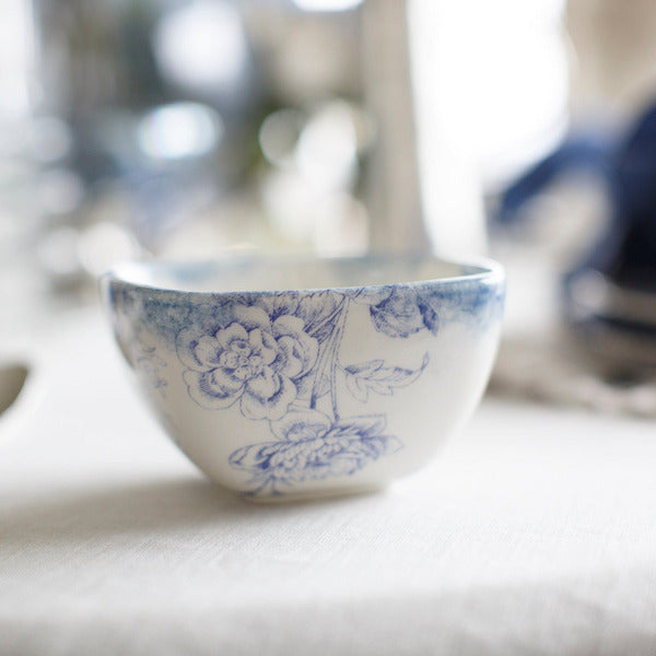 ARTE ITALICA:  Giulietta Square Cereal Bowl Blue/White