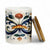 RICCO ITALIA DERUTA: Porcelain storage tall storage jar with sealing bamboo lid Ricco Italia Deruta