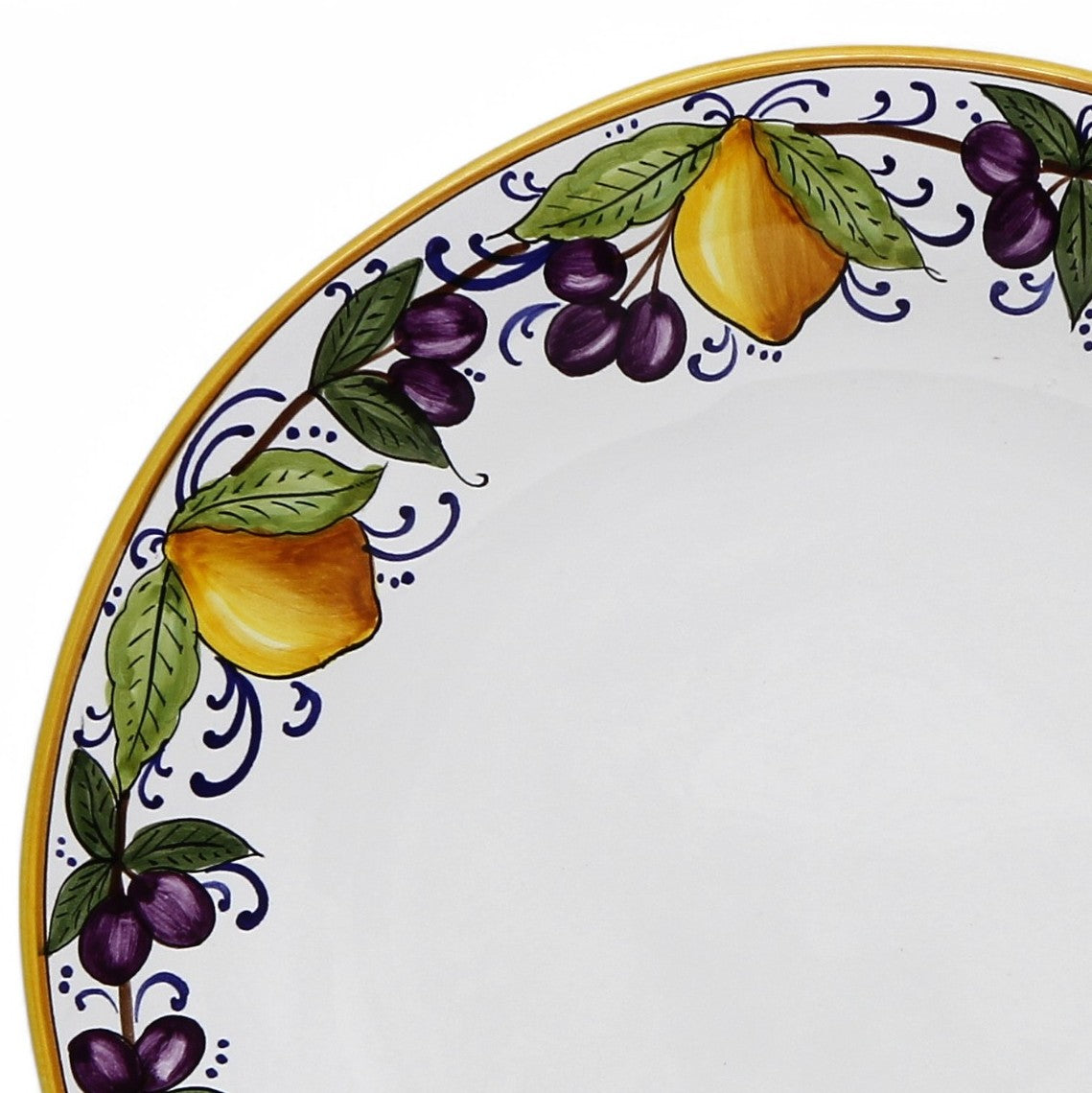 LIMONI POSITANO: Large Round Platter