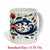 RICCO ITALIA DERUTA: Porcelain mug featuring Ricco Italia Deruta design by Mario Bruno. (11 Oz or 20 Oz)