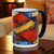 SUBLIMART: Abstract Expressionist 15 Oz Porcelain Mug